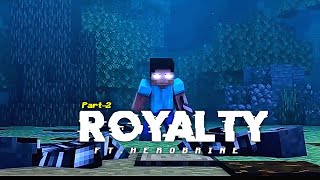 Herobrine X Royalty Edit 😈  Part–2 Minecraft [upl. by Sandi]