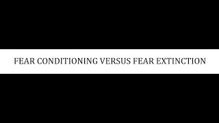 STAHLS  CH 9  PART 8  FEAR CONDITIONING VERSUS FEAR EXTINCTION  psychiatrypsychopharmacology [upl. by Anaeirb761]