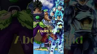 Gogeta Vs Broly who is the strongest goku vegeta dragonballsuper vegeto anime vegata [upl. by Dey251]