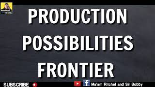 Production Possibilities Frontier o PPF Video Lesson [upl. by Sarge]