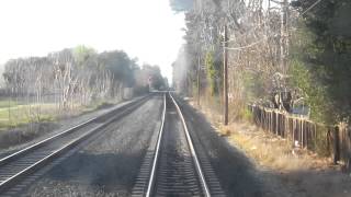 Caltrain San Jose to San Francisco King St Station Express Dirty Window [upl. by Adnilahs]