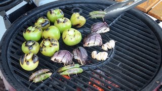 Chorizo Tacos With Grilled TomatilloPasilla Salsa [upl. by Akeber]