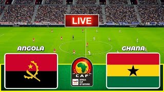 ♦️LIVE  ANGOLA 0 VS GHANA 1  ELIM CAN MAROC 2025 [upl. by Nela]