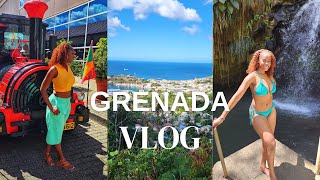 Grenada Travel Vlog Climbing Market Hill Annadale Waterfall Ferry Trip To Carriacou amp MORE [upl. by Tterb]