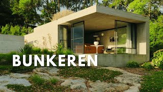 Bunkeren  The Concrete Dwelling with a Green Roof Blends Seamlessly with the Landscape [upl. by Eibber]