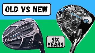 Callaway AI Smoke Max 2024 vs Callaway Rogue 2018 [upl. by Yud251]