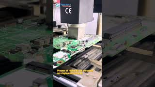 Process of replacing the processor on a laptop motherboard [upl. by Enayd]