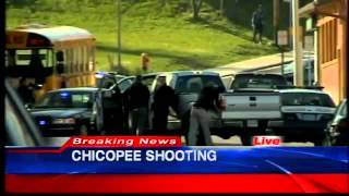 State Trooper shot during Chicopee standoff [upl. by Yelsna571]