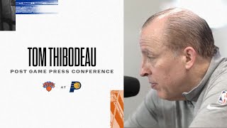 Tom Thibodeau  Knicks PostGame 110321 [upl. by Alleber]