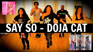 SAY SO  DOJA CAT DANCE FITNESS EASY ZUMBA MIXXEDFIT CHOREO [upl. by Andert]