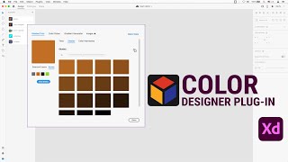 Color Designer Plug In for Adobe XD [upl. by Graces]