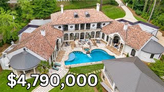 Luxury Homes in Atlanta Georgia I 876 Crest Valley Drive Sandy Springs Ga I Atlanta Real Estate [upl. by Moishe]