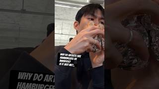 Artist fav food artist burrito eating mukbang eatingshow [upl. by Drofniw]