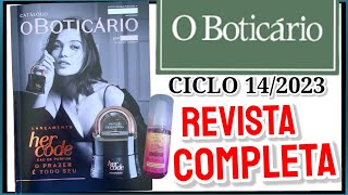 Revista o Boticário CICLO 142023 COMPLETA com Melissa a venda  Silso Santos [upl. by Leno]