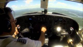 Citation V  single pilot flight to FL450 [upl. by Nohsid128]