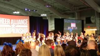 Woodlands Elite Generals Finals Cheer Alliance [upl. by Walden]