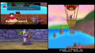 Spyro 1 Race to Beast Makers  Part 1 Spyrofan13 Vs Ratchet5 Vs Mr100percentgamer Non 100 [upl. by Breech]