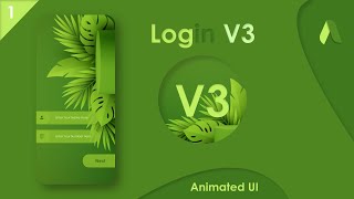 How to create Professional and Animated Login Screen V3 in kodular with free aia file  UIUX Part 1 [upl. by Atsirhc]