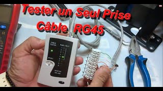 اخترع طريقة لاختبار كابل منفصل Invent a method to test a separate cable RG45 [upl. by Christy]