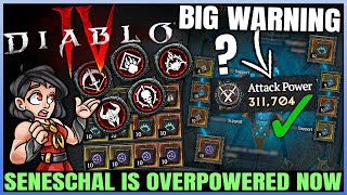 Diablo 4  Do THIS Now  Get 5x Damage On ALL Builds  Seneschal is Actually OP  Best Stone Guide [upl. by Blossom]