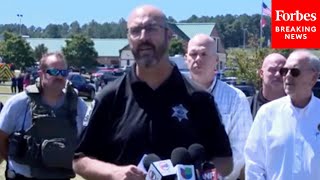 BREAKING NEWS Barrow County Sheriff Briefs Press After Apalachee High School Shooting [upl. by Horlacher]