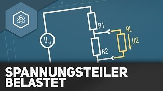 Der belastete Spannungsteiler  Elektrotechnik [upl. by Ardien86]