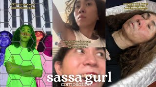 SASSA GURL FUNNY TIKTOK COMPILATION [upl. by Netnilc172]