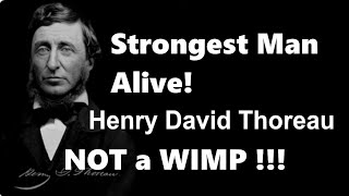 is Henry David Thoreau a wimp [upl. by Terle]