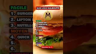 MALBOUFFE quizz nourriture [upl. by Aiouqahs]