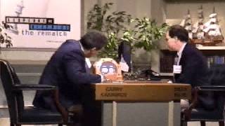 Kasparov VS Deep Blue 1997 RARE FOOTAGE Game 2 [upl. by Eugenides]