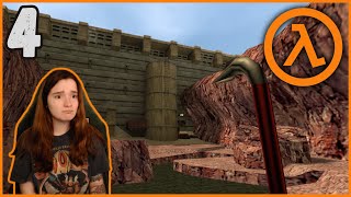 Kidnapped and Afraid  First time playing HalfLife  Lets Play Pt 4 [upl. by Leesa]