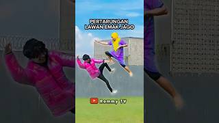 LAWAN EMAK JAGO Prank Klakson Bus Telolet shorts basuri [upl. by Zechariah]