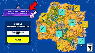 The NEW HUGE FORTNITE RELOAD Update New Map Mythics amp Solos [upl. by Eceinehs]