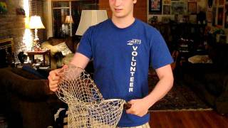 Handy Pak Net Co EZ Folding Fishing Net  How To Fold the dang thing [upl. by Wycoff]