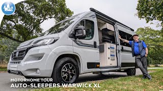 Motorhome Tour AutoSleepers Warwick XL  Is This The BEST Van Conversion For Couples [upl. by Nerag787]