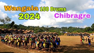 Dama 100 Drums Wangala Chibragre 2024😲😲 [upl. by Medin]