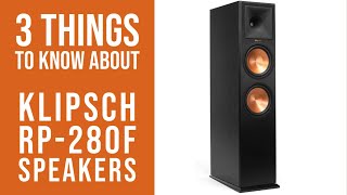 Klipsch RP280F Reference Premiere Floorstanding Speaker with Dual 8 inch Cerametallic Cone Woofers [upl. by Rodoeht]