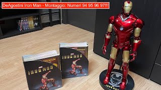 DeAgostini Iron Man  Montaggio Numeri 94 95 96 97 [upl. by Turtle181]