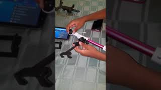 How to Use a Monopod Selfie Stick with a Cellphone and a Tablet [upl. by Platus]