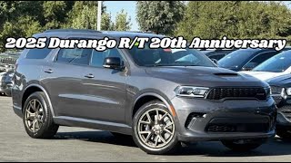 Walkaround 2025 Vapor Gray Dodge Durango RT 20th Anniversary Premium AWD [upl. by Kendre719]