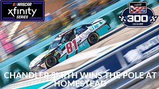 Chandler Smith Wins The Pole At Homestead [upl. by Nitfa]