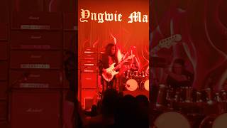 Yngwie Malmsteen the 40 anniversary tour live Anaheim 2024 yngwie guitarslinger yngwiemalmsteen [upl. by Aicirpac]