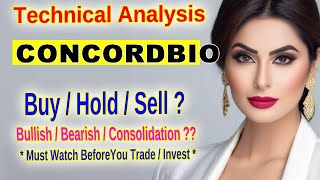 Concord Biotech Stock Analysis Will It Break Resistance or Fall Back [upl. by Ahseenak]