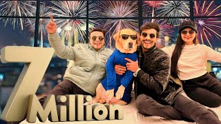 7 Million Subscribers Celebration  Leo Gaya Ram Mandir  Anant Rastogi [upl. by Tterraj]