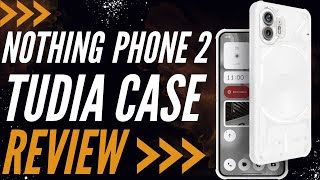 Tudia Case Review Nothing Phone 2 Slim Smooth Feeling Drop Protection TPU Similar to Spigen Armor [upl. by Sabino]