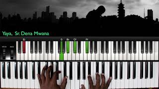 Yaya de la Sr Dena Mwana  Piano cover [upl. by Niac]