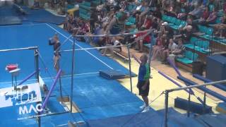 Gymnastics Kyla from Koorana on uneven bars [upl. by Salahi321]