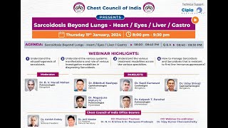 Sarcoidosis Beyond Lungs  HeartEyesLiverGastro [upl. by Olnek]