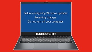 FIX Failure Configuring Windows Updates Reverting Changes Do Not Turn Off Your Computer EASY [upl. by Zerat]