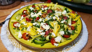 Gata în 10 minute 🥒 Salată de dovlecei 🥗 Mâncarea perfectă pentru vară 🥬 Șef Paul Constantin [upl. by Ramu]